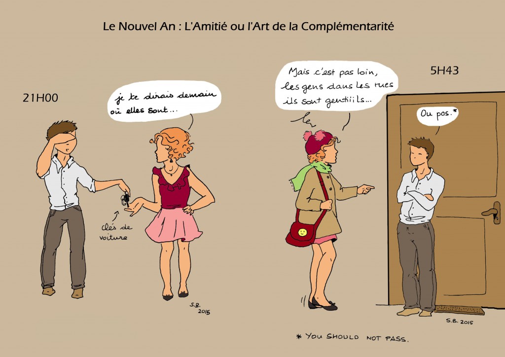 Le Nouvel An : l'amitié ou l'art de la complémentarité