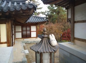 Totoro sur un lampadaire